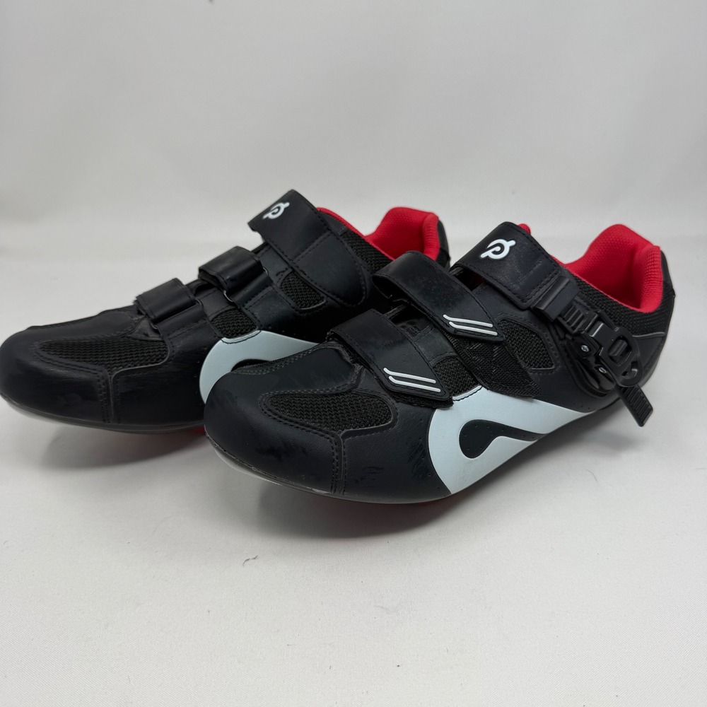 Peloton Cycling Shoes Black Red EU 46 US Mens 12 Womens 13.5 PL-SH-02 K-19